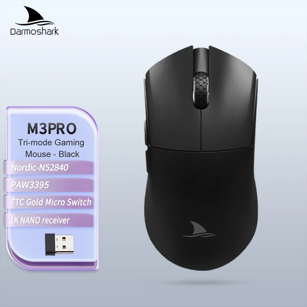 Darmoshark M3Pro Gaming Mouse 26000DPI Wireless