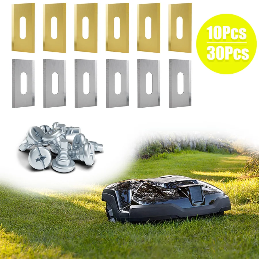 10/30 stücke Trimmer Klinge Rasenmäher Gras Ersatz Trimmer Cutter Stück Husqvarna Automower/Garten Roboter Rasenmäher Werkzeuge