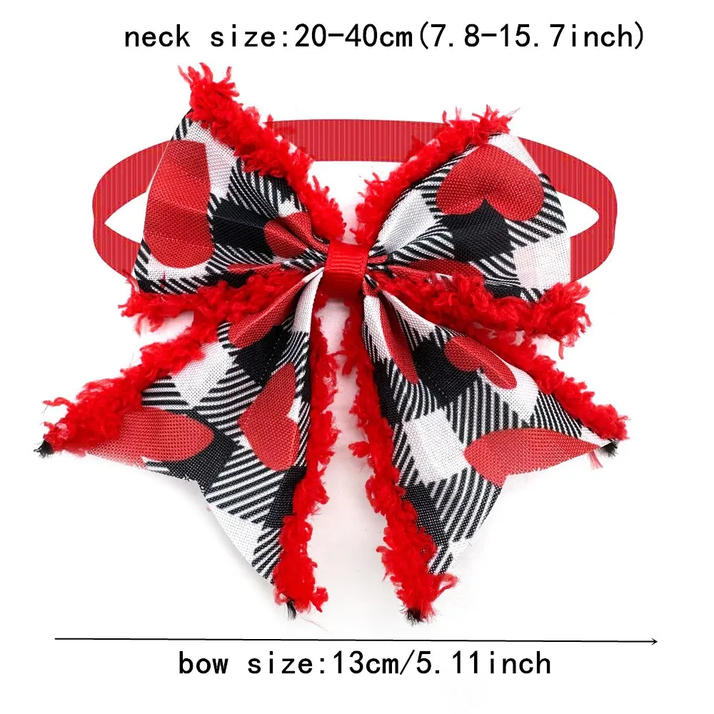 Imagem -02 - Dia dos Namorados Pet Bow Tie Acessórios para Cães Cães Pequenos Cat Bowties Puppy Holiday Products 50 Pcs 100 Pcs