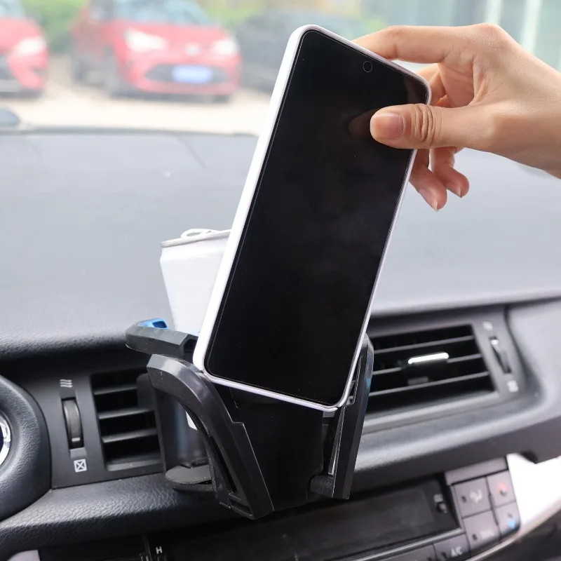 Universal Air Outlet Cup Holder High Stability ABS Car Cup Holder Easy To Install Anti-shake Automotive Air Vent Bottle Holder