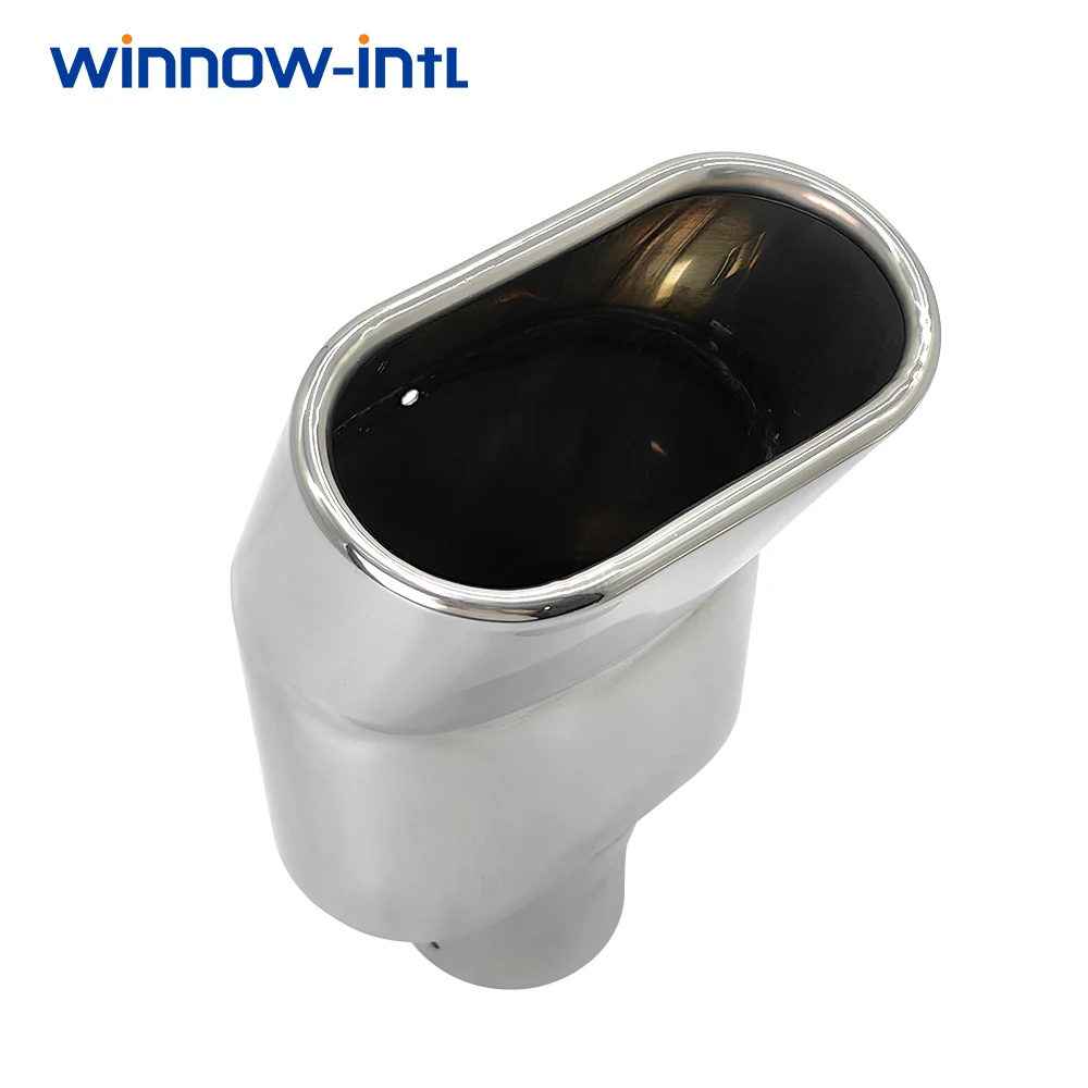 1Pcs Universal Square Exhaust Muffler Tip 2.48\