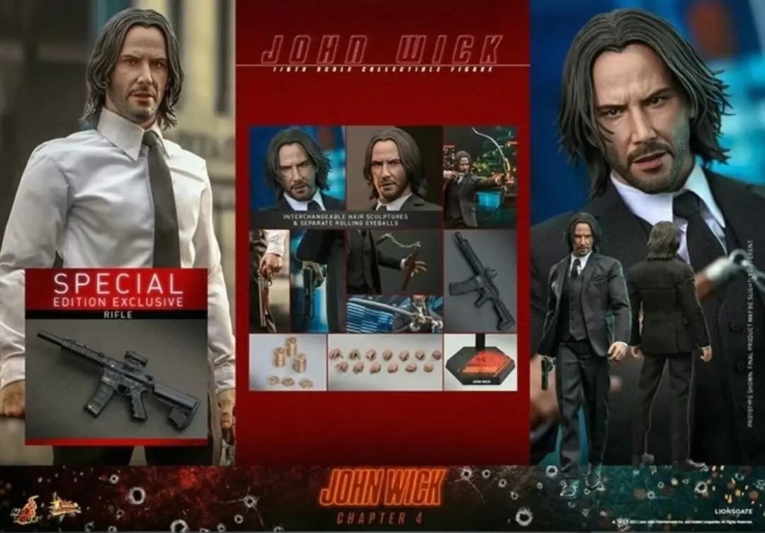 In-stock Hot Toys John Wick 4 2.0 MMS729 1/6 Action Figure Model Collectible Gift - view 3