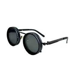 1-9 Gears Adjustable Sunglasses Round Polarized Tint Sun Glasses With ND Filter Lenses Men Beach Shady Fishing Driving Outdoor