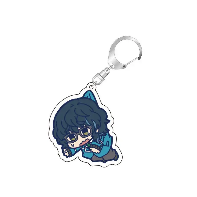 Ensemble Stars KeyChain Men Anime Key Chain Women Tori Himemiya Acrylic Car Cosplay Japan Key Ring Ran Nagisa Pendant Party Kid