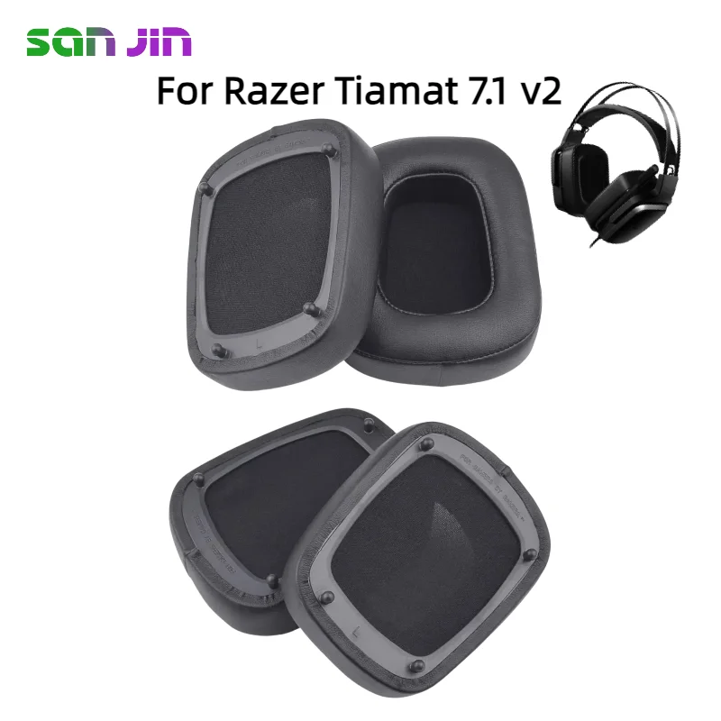 

Replacement Earpads Fits For Razer Tiamat 7.1 v2 Headphone Ear Pads/Earpads Ear Cushions