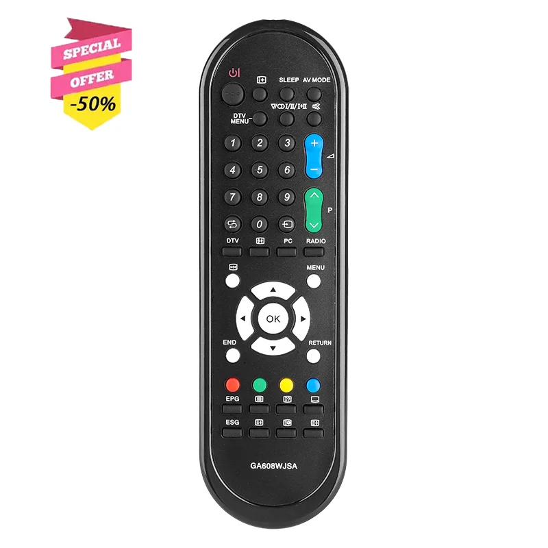GA608WJSA Remote Control For Sharp Aquos LCD TV LC-24LE210E LC-24LE220E LC-32LE220E LC-19D1E-WH LC-32FH510E LC-32DH500S
