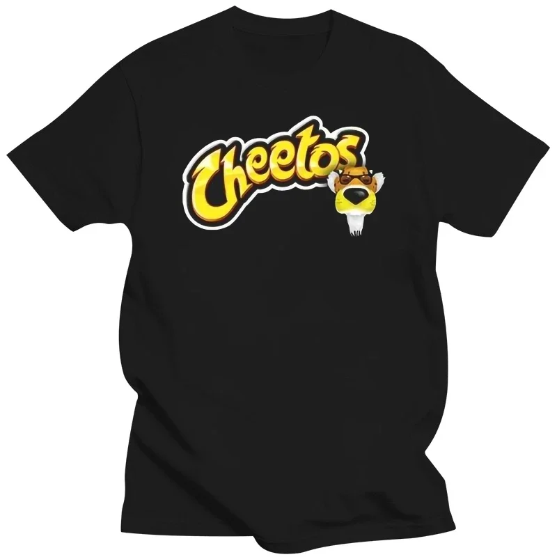 Chester Cheetah Cheetos Chips T Shirt Tee Shirt Mens New T-Shirts Printing New Fashion Men's cotton t-shirt