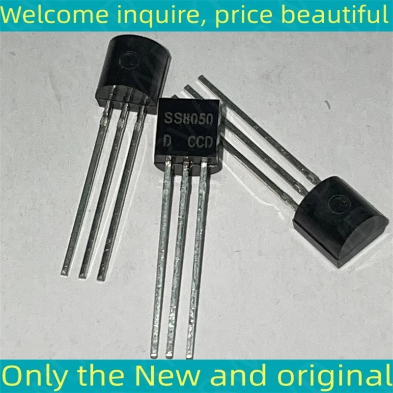 100PCS SS8050 New and Original IC Chip TO-92 SS8050CB SS8050C JCS8050C JCS8 050C