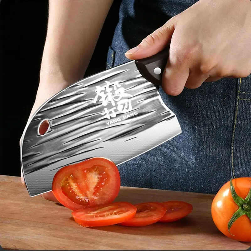 1pc Meat Cleaver For Meat Cutting, kitchen knife,Knife High Carbon Steel Hand Forged, Household Knife For Kitchen