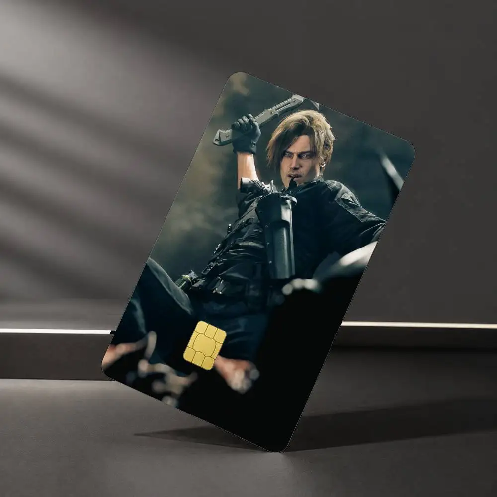 L-Leon S. K-Kennedy Sticker Film Tape Skin for Credit Card Debit Card Waterproof Stickers