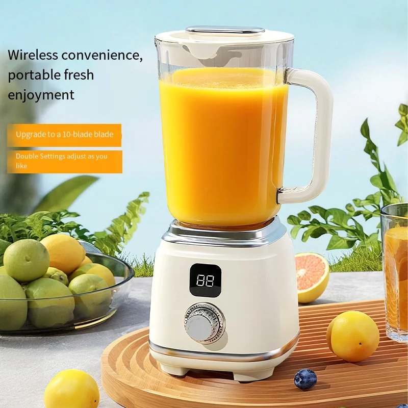 Exprimidor eléctrico portátil, licuadora de 600ml con carga USB, máquina para batidos de frutas, taza de jugo de limón y naranja, aparato de cocina compacto