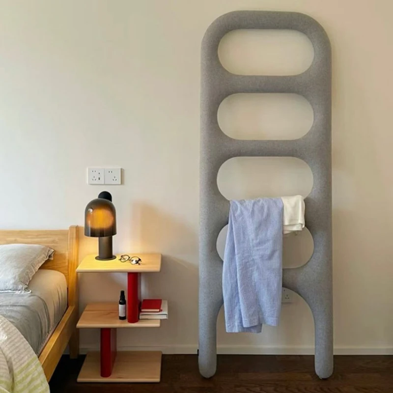 Soft bag against the wall, ladder, hanger, living room, bedroom decoration ornament