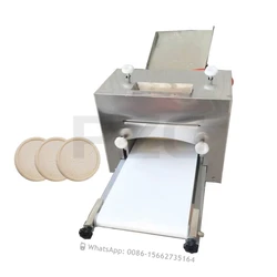 Roti Chapati Pizza Tortilla Dough Pressing Making Machine Pizza Flat Bread Dough Laminator Press Maker Machine