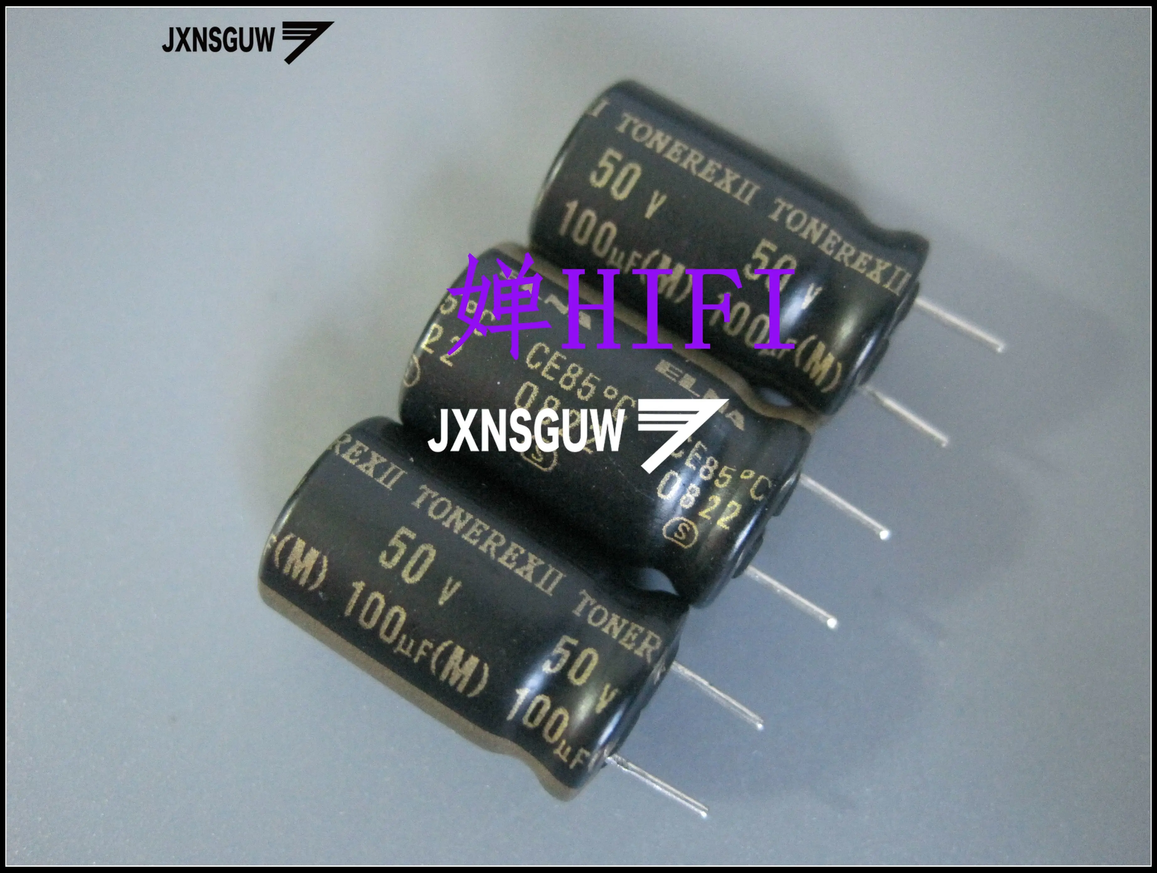 

10PCS ELNA TONEREX II 50V100UF 10X16MM Aluminum electrolytic capacitors 100uF/50V 85 degrees 100UF 50V Gold word