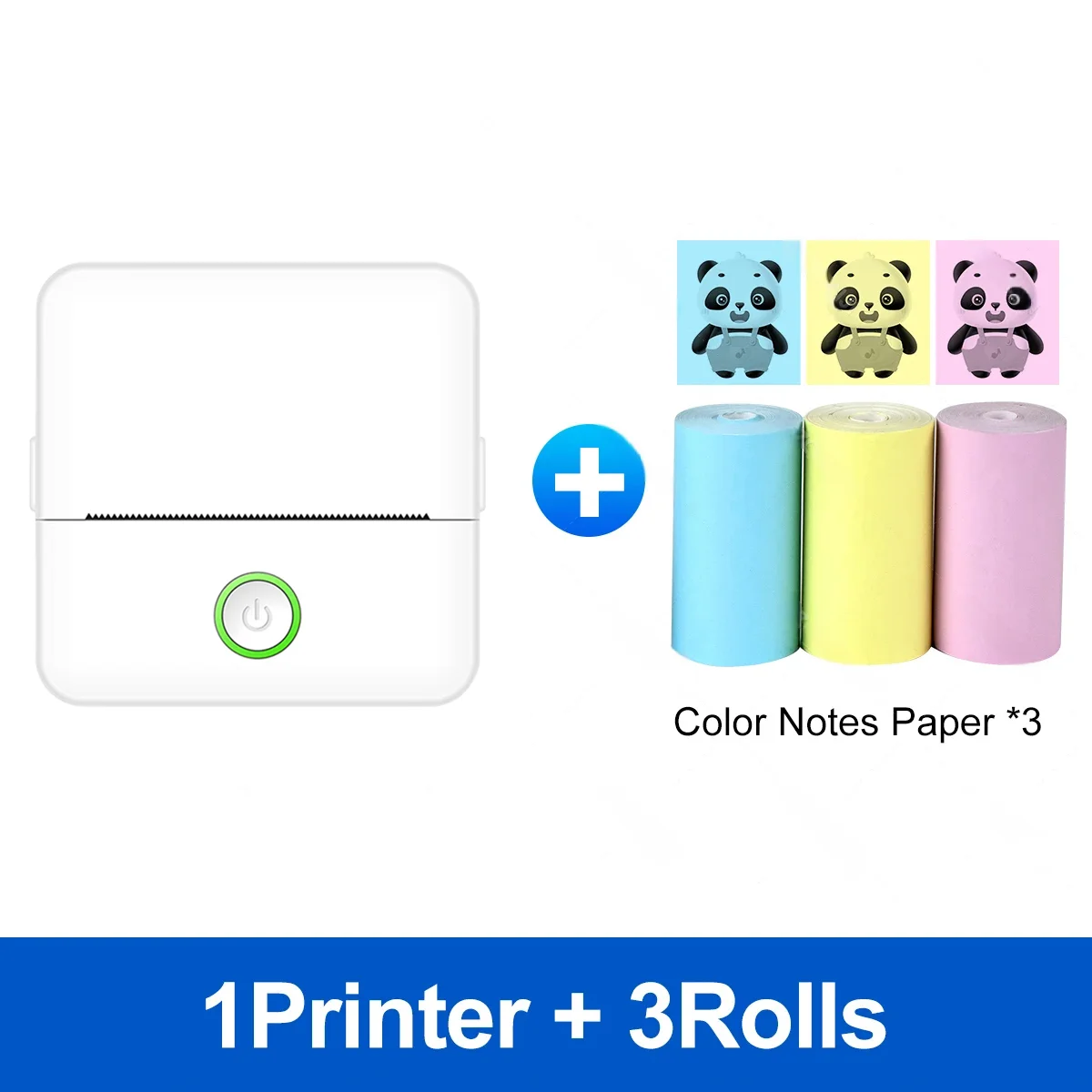 Mini Printer, Thermal Printer Label Maker, Portable Mini Wireless Inkless Printer, Small Pocket Printer For Pictures, Photos