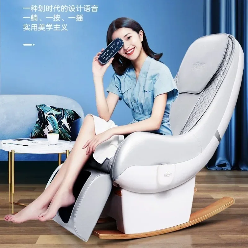Fully intelligent electric reclining home full body small multi-function fully automatic rocking sofa massage chair