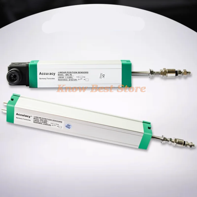 KTC 50-450mm Transducer Linear Displacement Scale Sensor Pull Rod Electronic Ruler Position LWH Potentiometer Injection Machine
