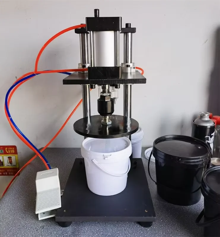 70 mm 450B Lug Cap Screw Capping Machines Desktop Semi Automatic Glass Jar Plastic Lid Closing Machine Bottle Capper