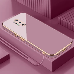 For OnePlus 8 Pro Case 1+8 Pro Phone Case One Plus 8pro IN2023 IN2020 IN2021 IN2025 Luxury Square Plating Shockproof Back Cover