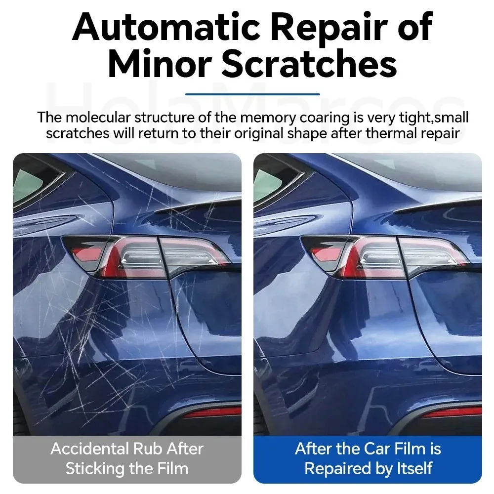 8.5mil TPU Transparent PPF Car Film Self-Healing & Scratch Resistant Anti-hail Paint Weather Protection Vinyl Wrap view 2