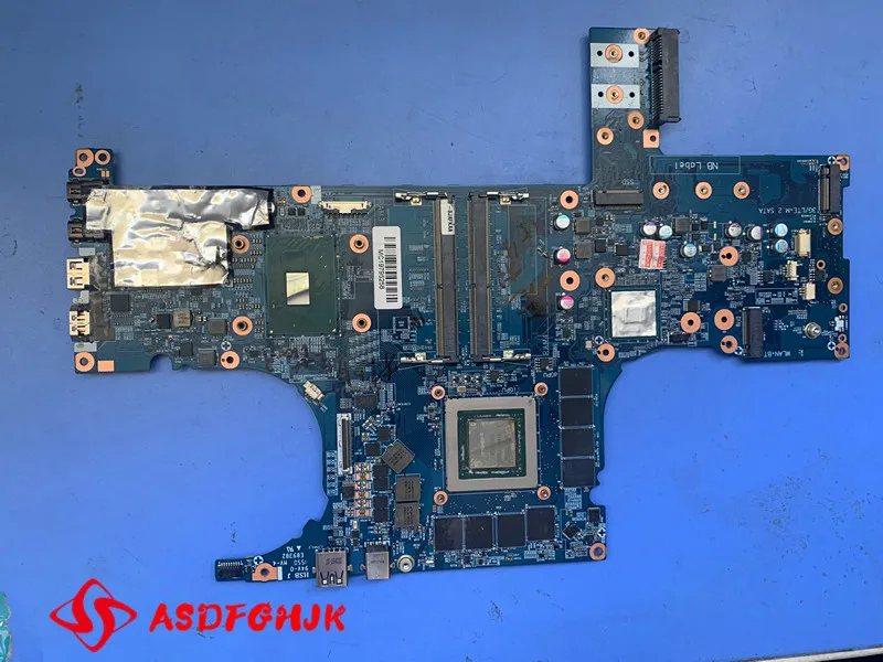 Placa-mãe original para ASEE, alta qualidade, 6-71-P65R0-D03, Z7, Z8 Laptop, SR2FQ CPU, GTX980M, 100% funcionando bem