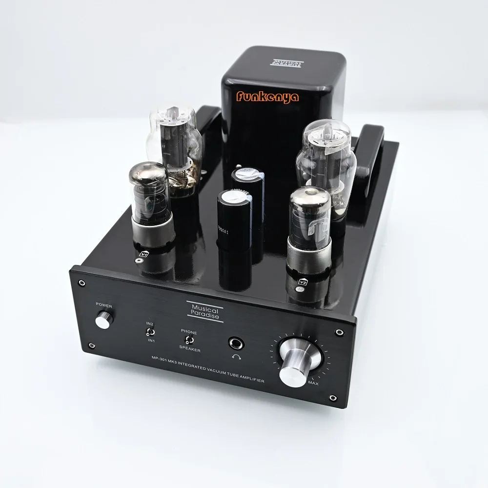 Single Ended Headphone Amp MP-301 MK3 Class A Tube Amplifier 6L6 EL34 KT88 6J8P