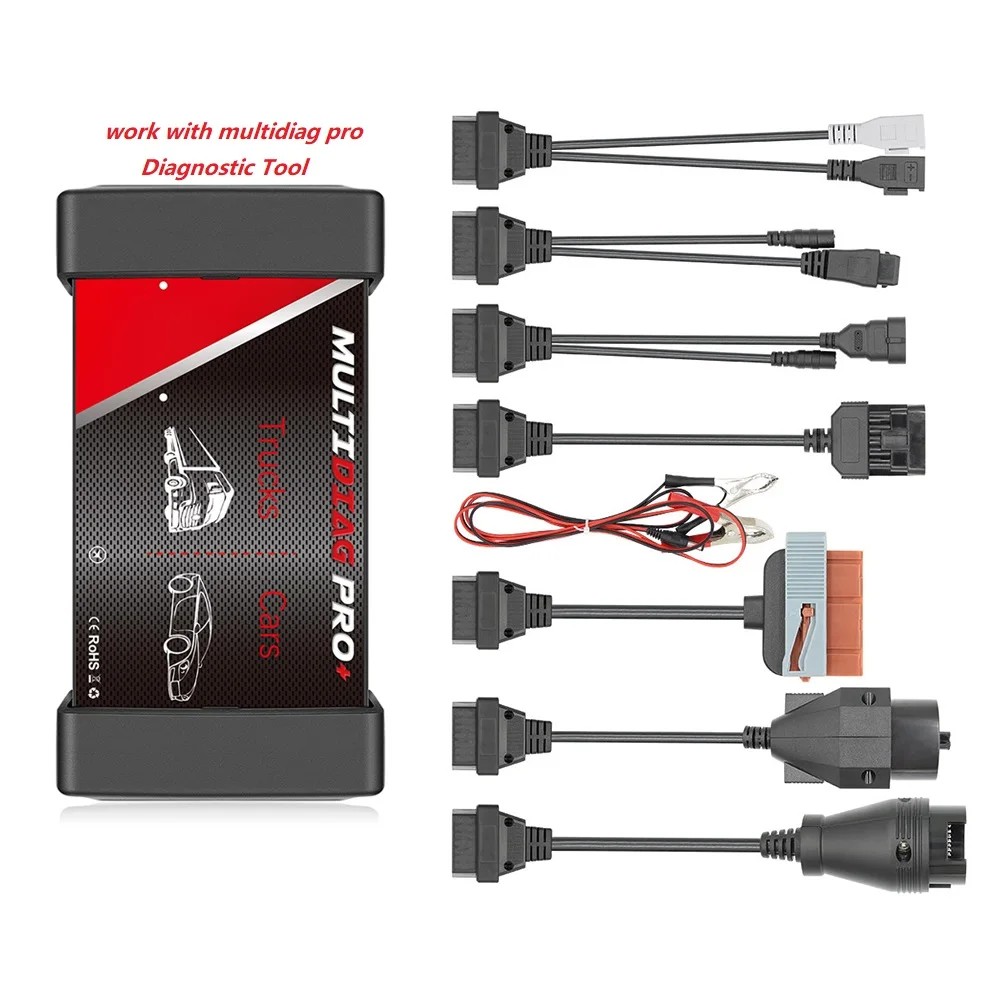 Promotional Full Set OBD1 to OBD2 Adapter OBD Adapter Cable Set 8in1 Wholesale for car