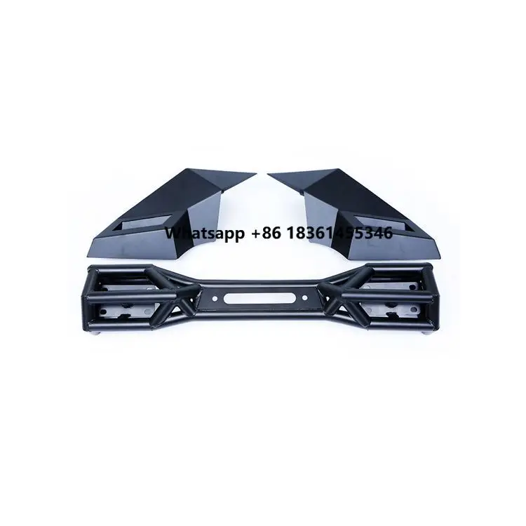 

for Wrangler JK 2007-2017 2024 JT 2020 Black Steel Front and Rear Bumpers Off-Road Parts Manufacturer Sells Bumpers
