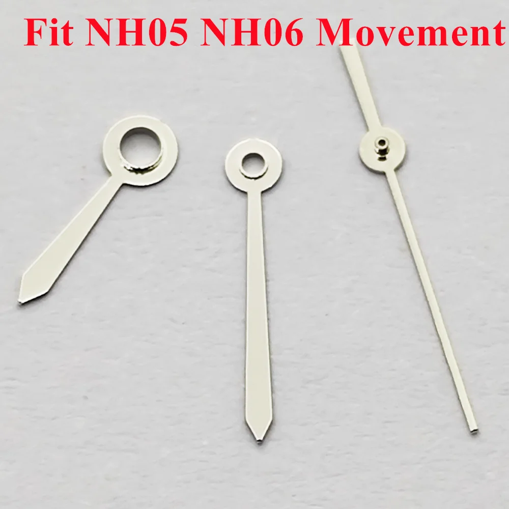 RICHUS الفضة بندقية الذهب الأزرق روز الذهب ووتش الأيدي تناسب NH05 NH06 حركة ووتش الملحقات أجزاء #6