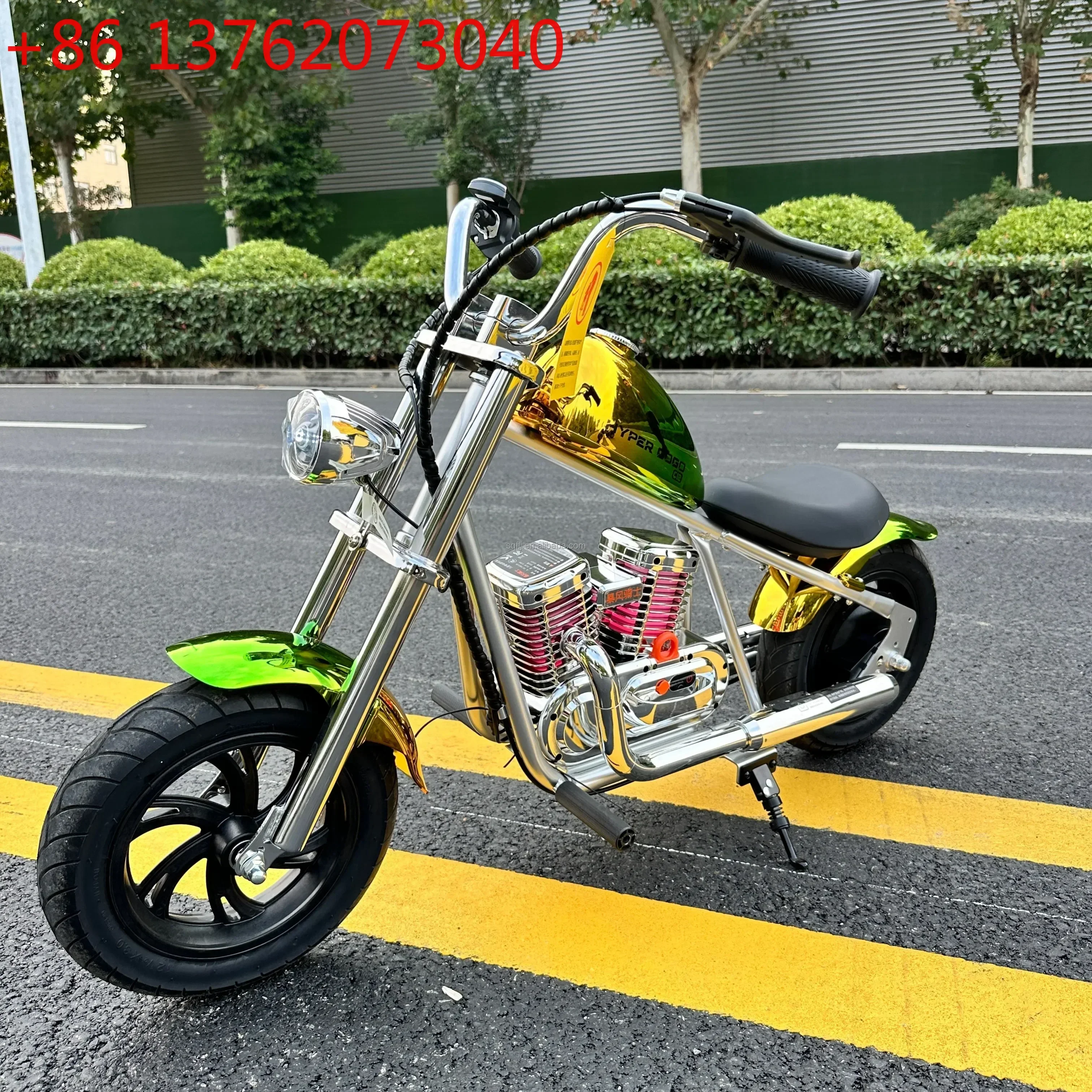 

Hyper Gogo C12 Bluetooth Audio Kids motorcycle is a mini motorcycle for 3-12 years old