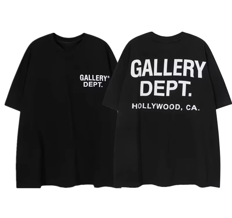 Beverly Blvd High-end Fashion Brand T-Shirt Cotton Graphic Tee Men Women Summer Streetwear