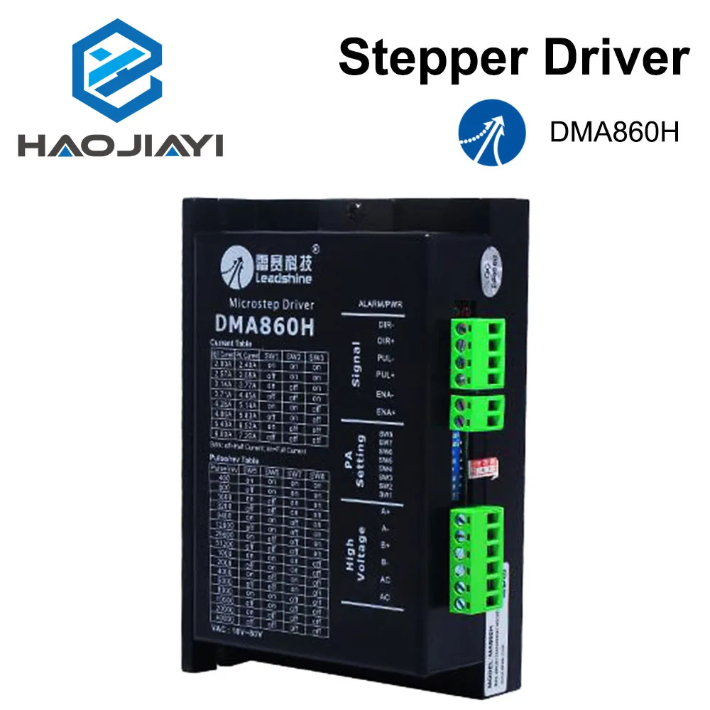 

Leadshine 2 Phase Stepper Driver DMA860H 18-80VAC 2.4-7.2A