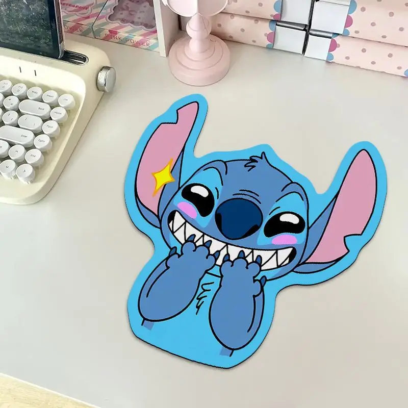 

Cartoon Stitch Mouse Pad Gaming Keyboard Mouse Pads Non-Slip Mouse Pads for Mac Laptop PC Computer Desktop Pad Girls Boys Gift
