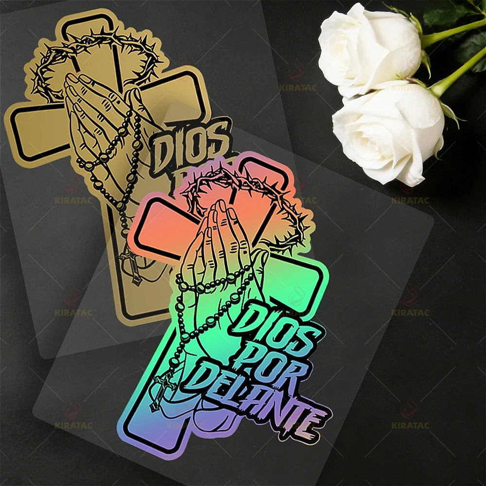 

1 piece of divine light guide me forward car sticker waterproof for car windows trunk door motorcycle fairing fuel tank scooter
