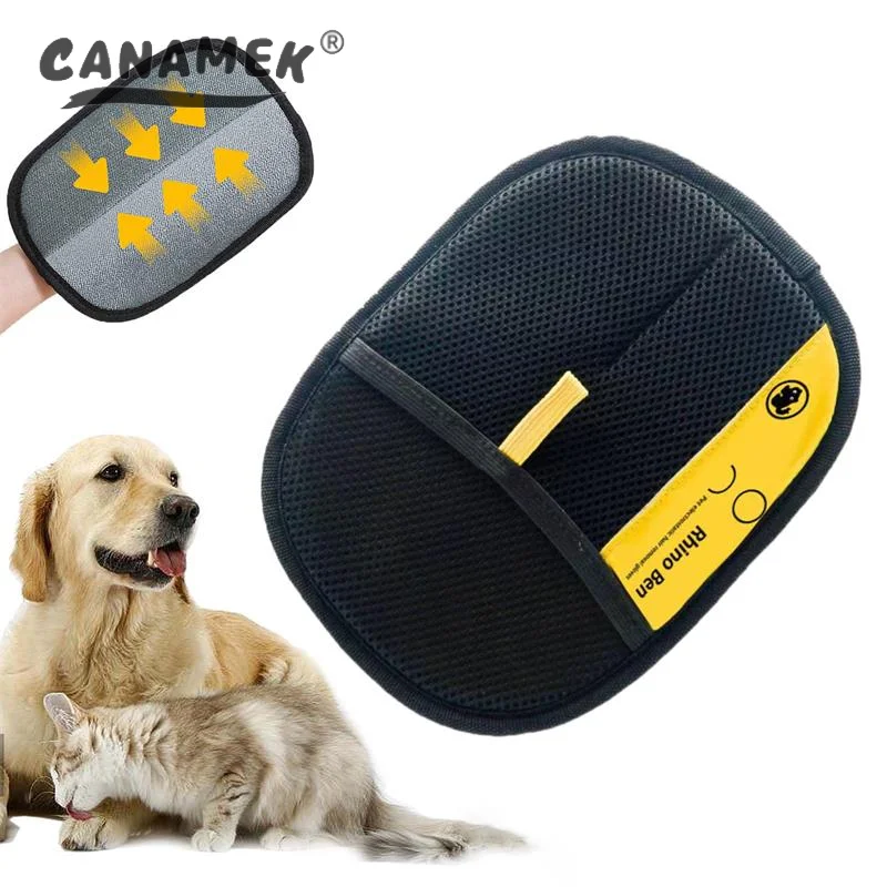 New 2025 Model Pet Hair Remover Gloves, Electrostatic Tech for Cats & Dogs