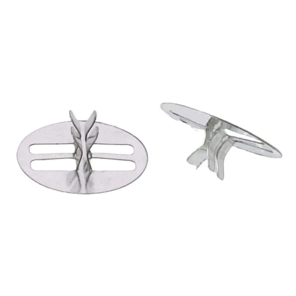 100 قطعة مقاطع الفتيل الخشبية المعدنية 2.3 سنتيمتر/0.91 بوصة بقطر قواعد تصنيع الشموع المستديرة الارتفاع حوالي 0.7 سنتيمتر/0.18 بوصة #6