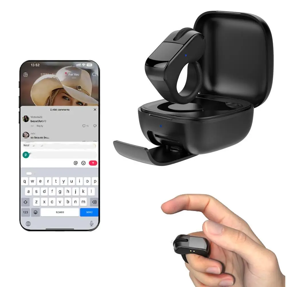 

Обновление пульта дистанционного управления Bluetooth, прокрутка страниц для затвора камеры, совместимая с различными устройствами