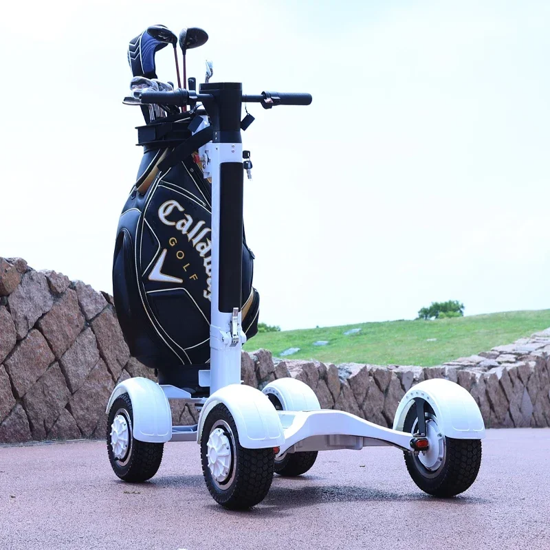 Desain baru produk Golf Skate Golf Cart Golf Scooter Electric Trolley