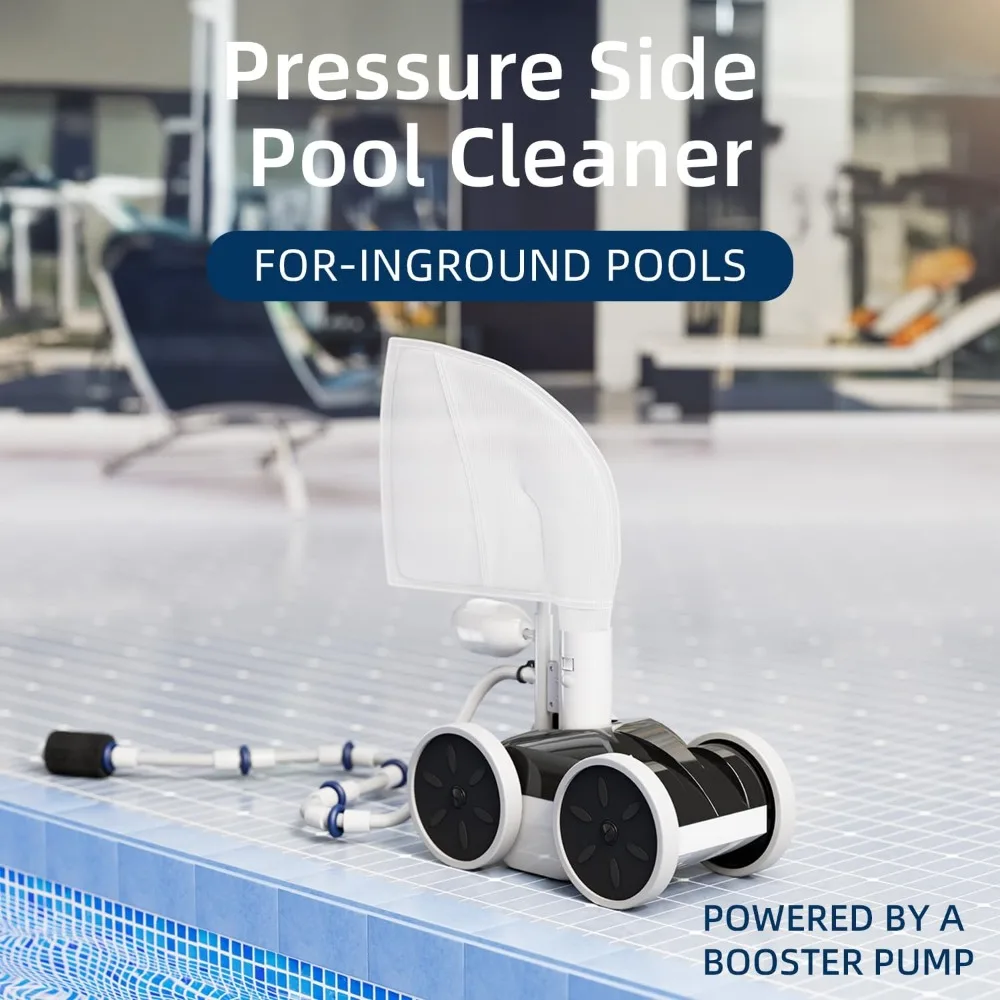 Mejora la barredora lateral a presión para piscinas: limpiador de piscinas profesional para una limpieza eficiente de piscinas