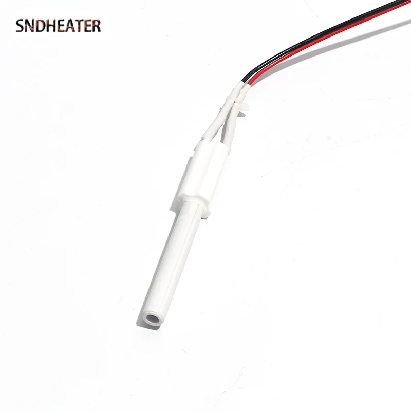 SNDHEATER 220 فولت بيليه موقد MCH السيراميك الشاعل عنصر ID6mm شواء كهربائي إشعال قضيب تسخين المقاومة للتآكل 300 واط 100 مللي متر