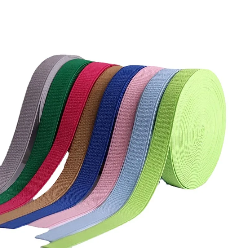 2/5Meters 15mm/20mm/25mm Elastic Band Spandex Belt Trim Sewing Ribbon Clothes Flex Sewing Material for Shorts Skirt Trouses