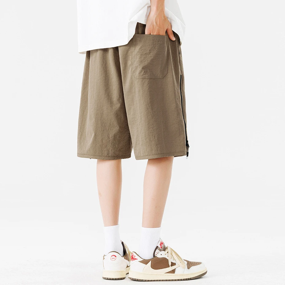 8XL Plus Size Cargo Shorts Men Summer Short Pants Fashion Casual Elastic Waist Shorts Male Big Size 8XL Bottom