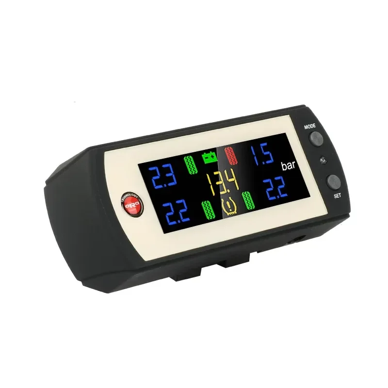 Wireless Tire Pressure Monitor Built-in TPMS Sensor Automatic Matching for Tire Rotation Monitoring System