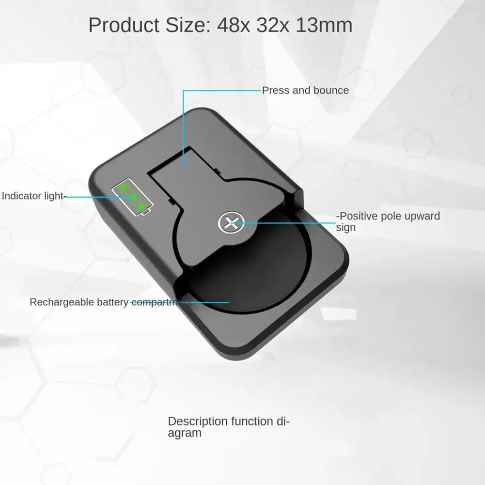 New Portable Button Battery Charger Lithium Charging Can Replace Lightweight And Reliable Rechargeable Battery For Watches