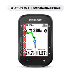 iGPSPORT BSC200S GPS Route Navigation Bike Computer Colorful Screen Wireless Bicycle Speedometer Cycling Odometer Bluetooth Ant