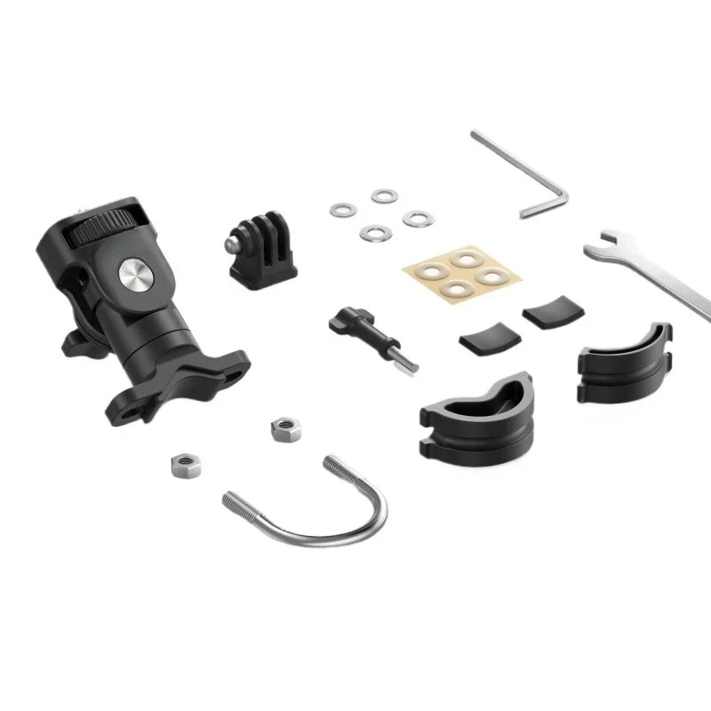 

Motorcycle tail rod set accessories, steering structure design