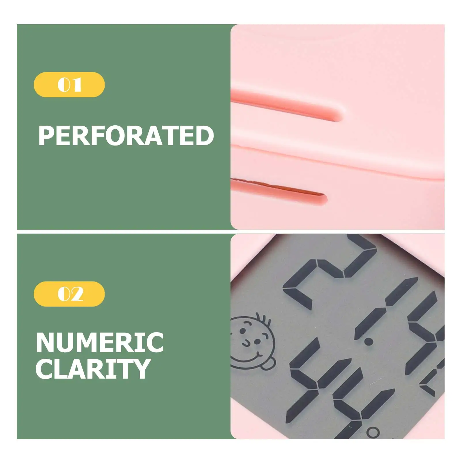 

4 Pcs Hygrometer Thermometer Digital Home Baby Room Office Temperature Humidity Meter Gauge R om Color Wall Mount Table Use