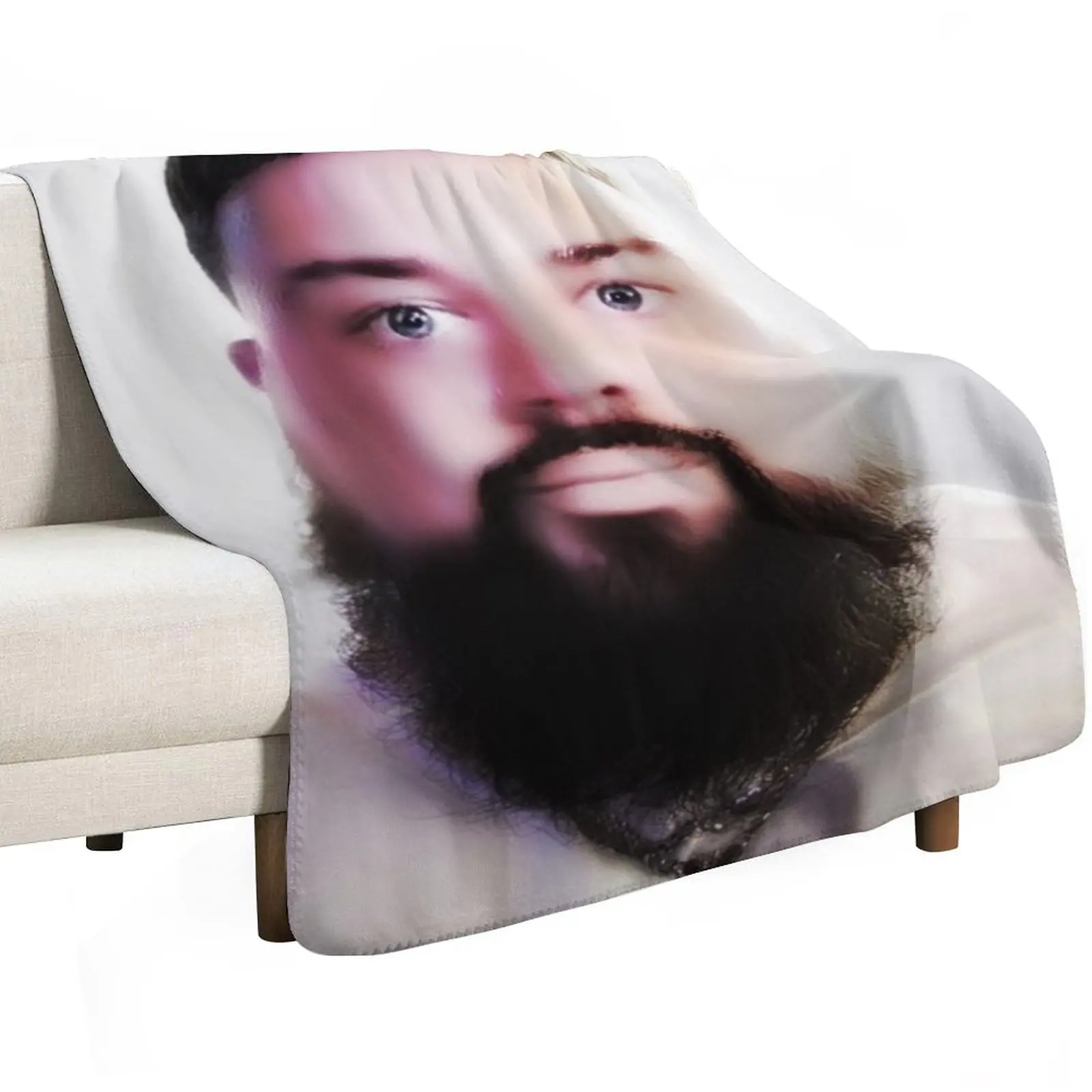 joeyy airbrush squareprint Throw Blanket Decorative Sofa Hairy For Sofa Thin decorative warm for winter Bed linens Blankets