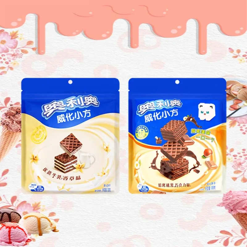 Кубики вафельные Oreo 3,53 унции (100 г)*2 упаковки вафельных кубиков