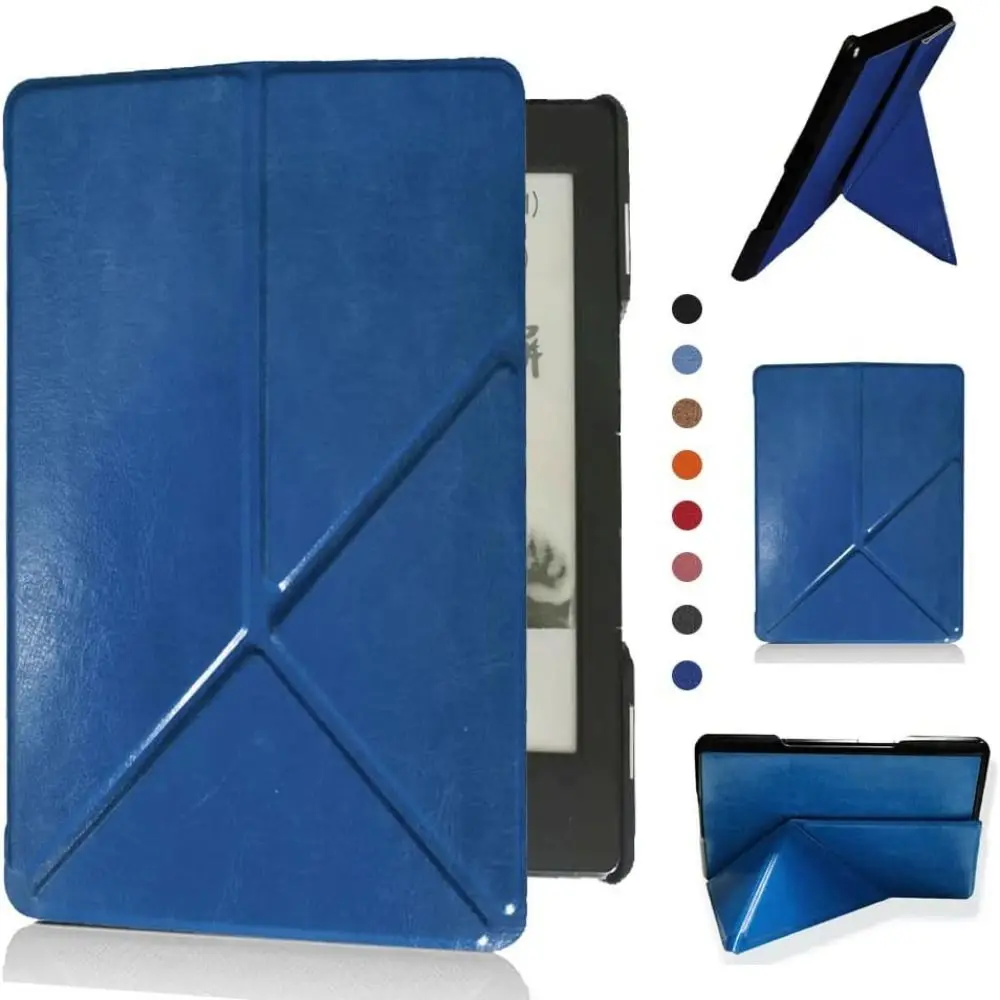 Funda Kindle 5/4 tipo libro PU multiángulo a prueba golpes - imagen 3